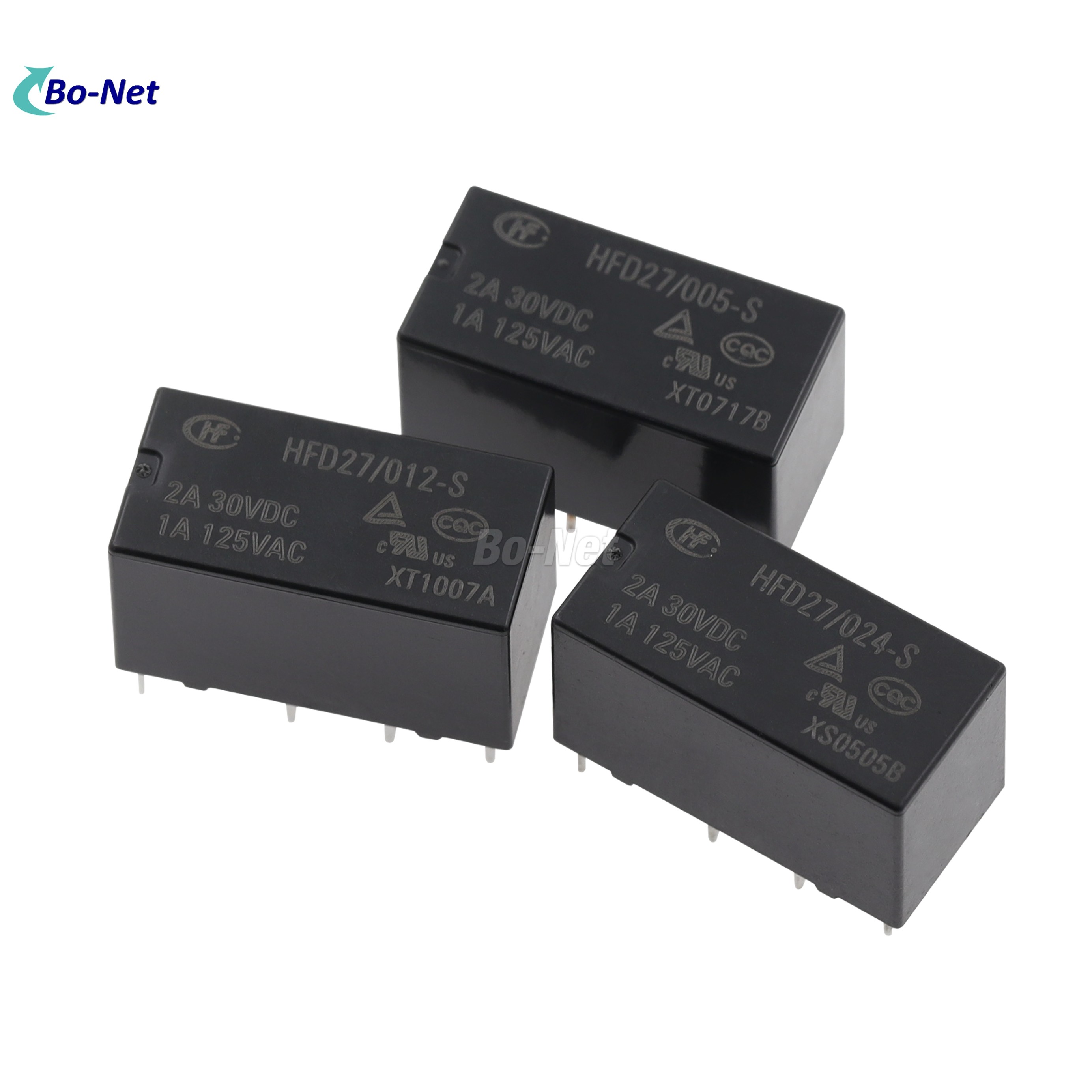HFD27-012-S Electronic components Support BOM Quotation 12VDC 2A 8pin relay HFD27-012-S