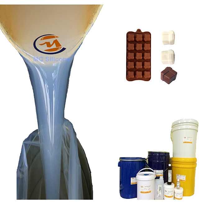 Translucent Mold Making Platinum Cure RTV2 Silicone Rubber For Food Molds