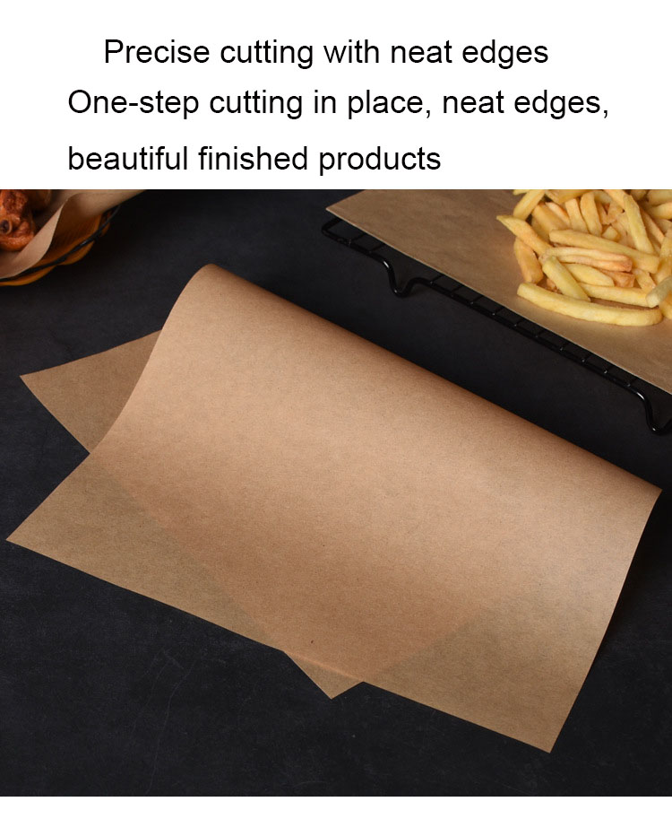 Straw Pulp Oil Proof Paper for Take Away Food Bakery Pizza Pad Barbecue French Fries