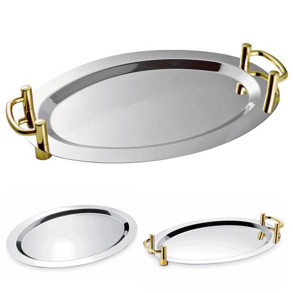 High quality stainless steel Cake tray/display plate tray/Buffet salad plate
