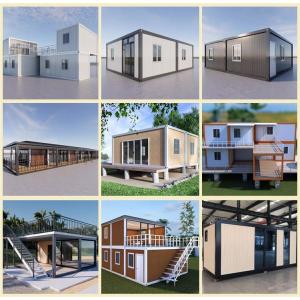 Portable Restaurant Container Homes Foldable Prefab Kits for Modular Stackable
