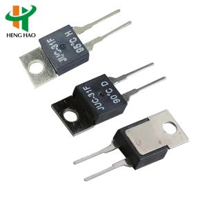 JUC-31F Auto Reset Thermal Fuse Thermostat with 250V 16A for PCB Circuit Board