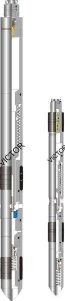 Wireline Retrievable Gas Lift Valve Injection Pressure Operated Stainless Steel