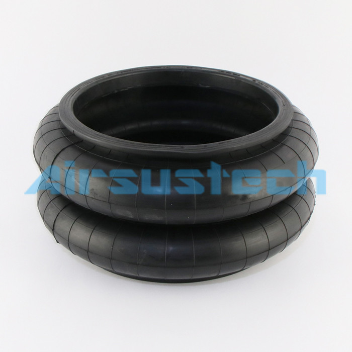 Firestone Style Convoluted Air Spring W01-358-5126 Black Rubber Bellows