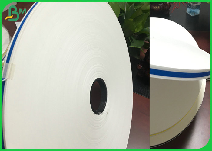 Slitted 15mm 60g Straw Paper Roll For Making Straw Food Grade Waterproof