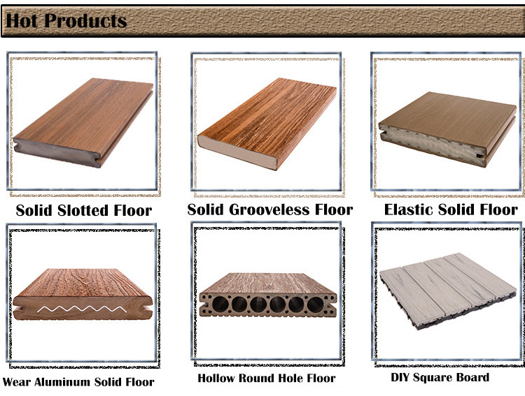 Extrusion Technique Used Engineered Flooring for Container House External Wall Cladding