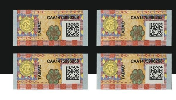Wine Security Customized Tax Stamp with Watermark Safety Thread Micro Text UV