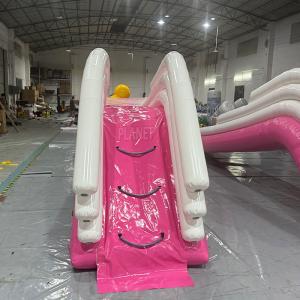 Customized Airtight PVC Inflatable Water Yacht Slide Floating Inflatable Dock