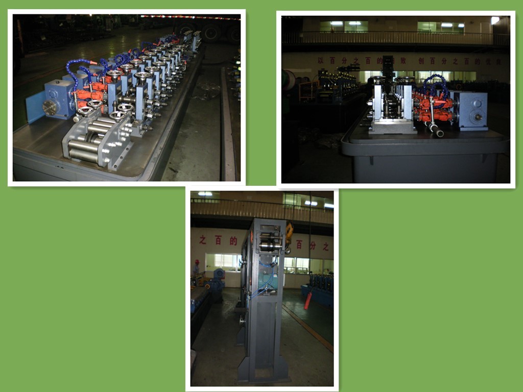 SS Pipe Making Machine , 1 Inch Auto Pipe Roll Forming Machine