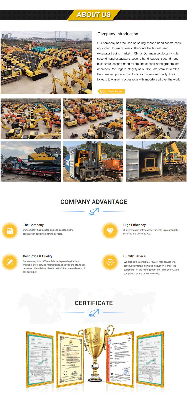 Hyundai HX210HD Excavator - A brand new hydraulic excavator from China