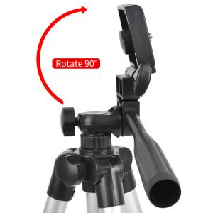 Camera Head Mount ABS 3 Way Pan Load 2kg Lightweight