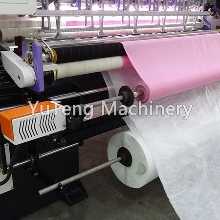 Yuteng Computerized Multi-Needle Flying Shuttle Quilting Machine for Quick Production