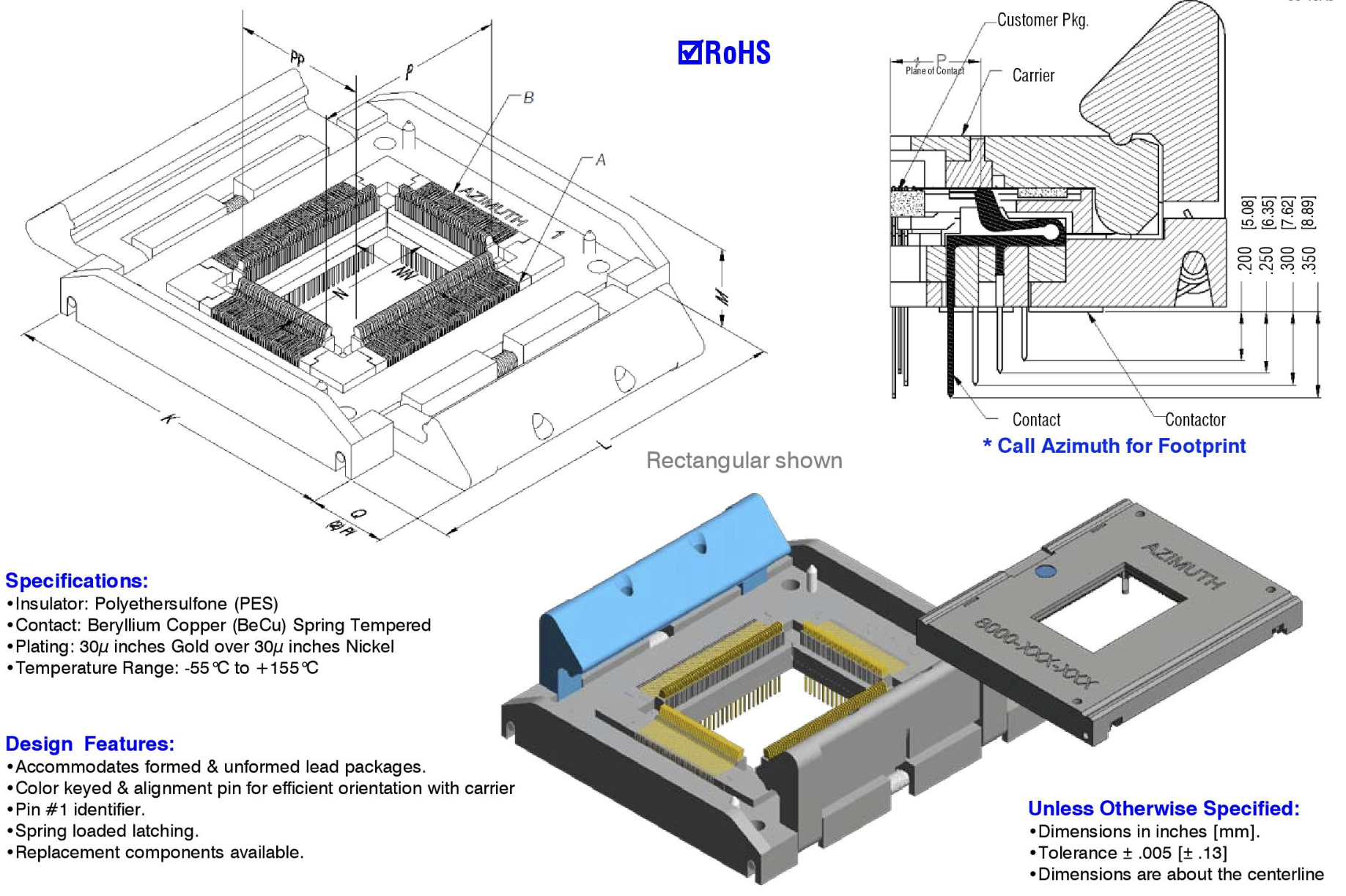 Quad Flat Pack - Carrier and Contactor 8500-635mm-128RT Take Your Business to the Next Level with Contactor and Durable