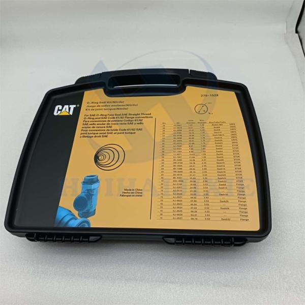 Quality Caterpillar Seal O-Ring Kit 4C-4782 270-1528 580pcs with CAT Excavator Seal Kits 2701528 4C4782 O-ring Box for sale