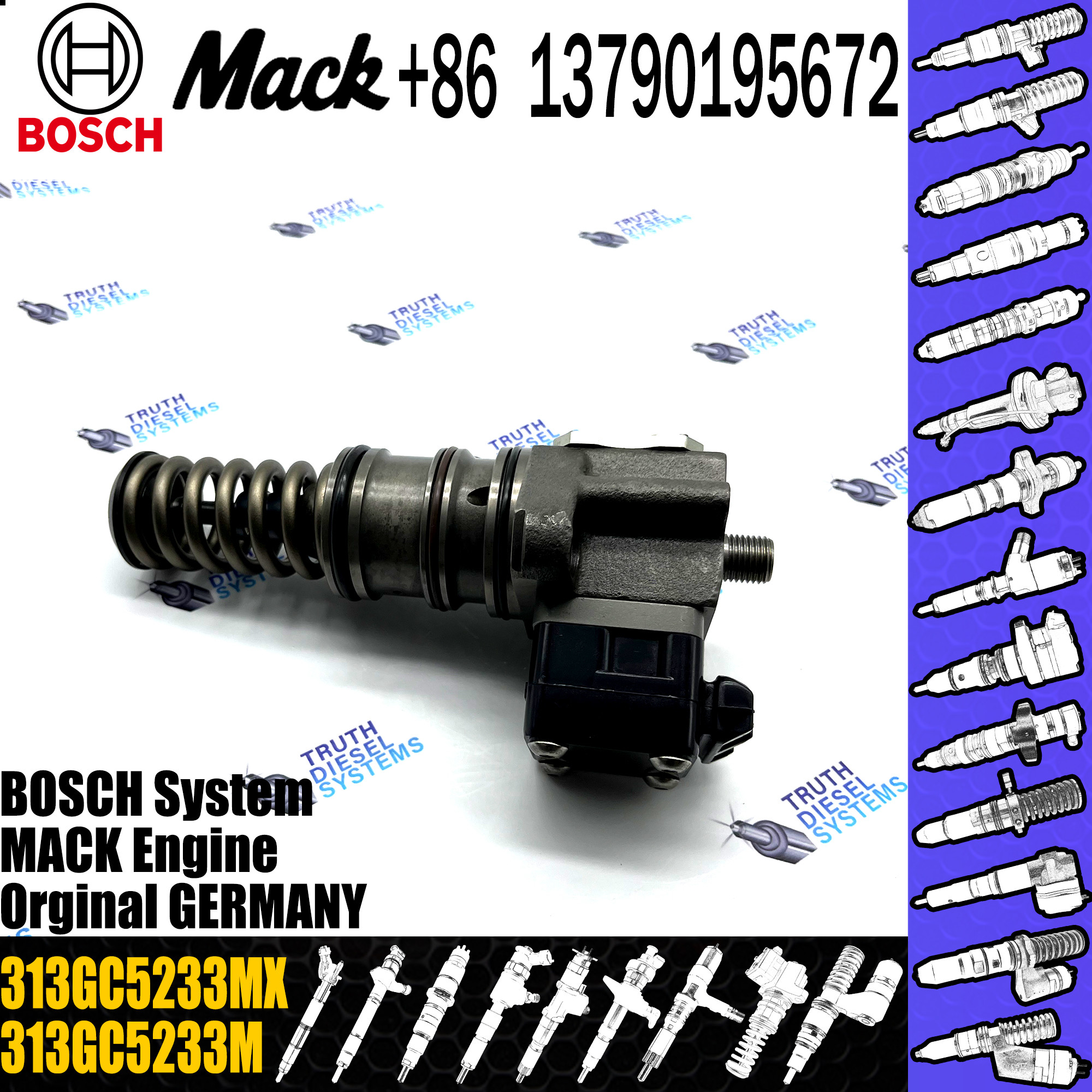 original new Diesel fuel pump assembly 313GC5230MX 0414755014 for truck engine