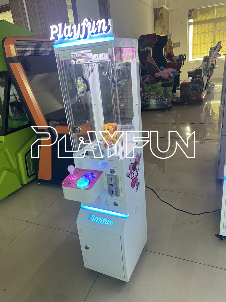 Playfun Platform Hot Coin Operated Claw Crane Machine Mini Claw Machine Claw Machine Plush Toys