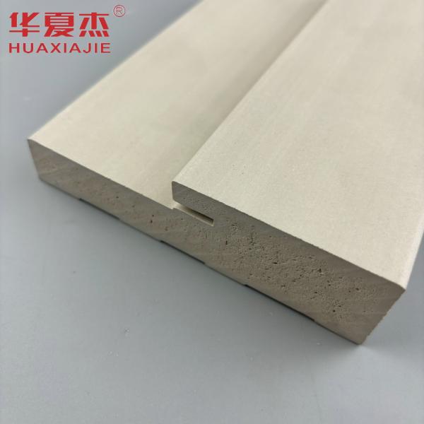 Cost Price 4-9/16'' Wpc Door Jamb Waterproof Smooth Proof Door Frame Wpc Hotel