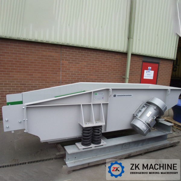 Metal Ore Mineral Vibratory Feeder / Mining Feeder Crushers Large Capacity