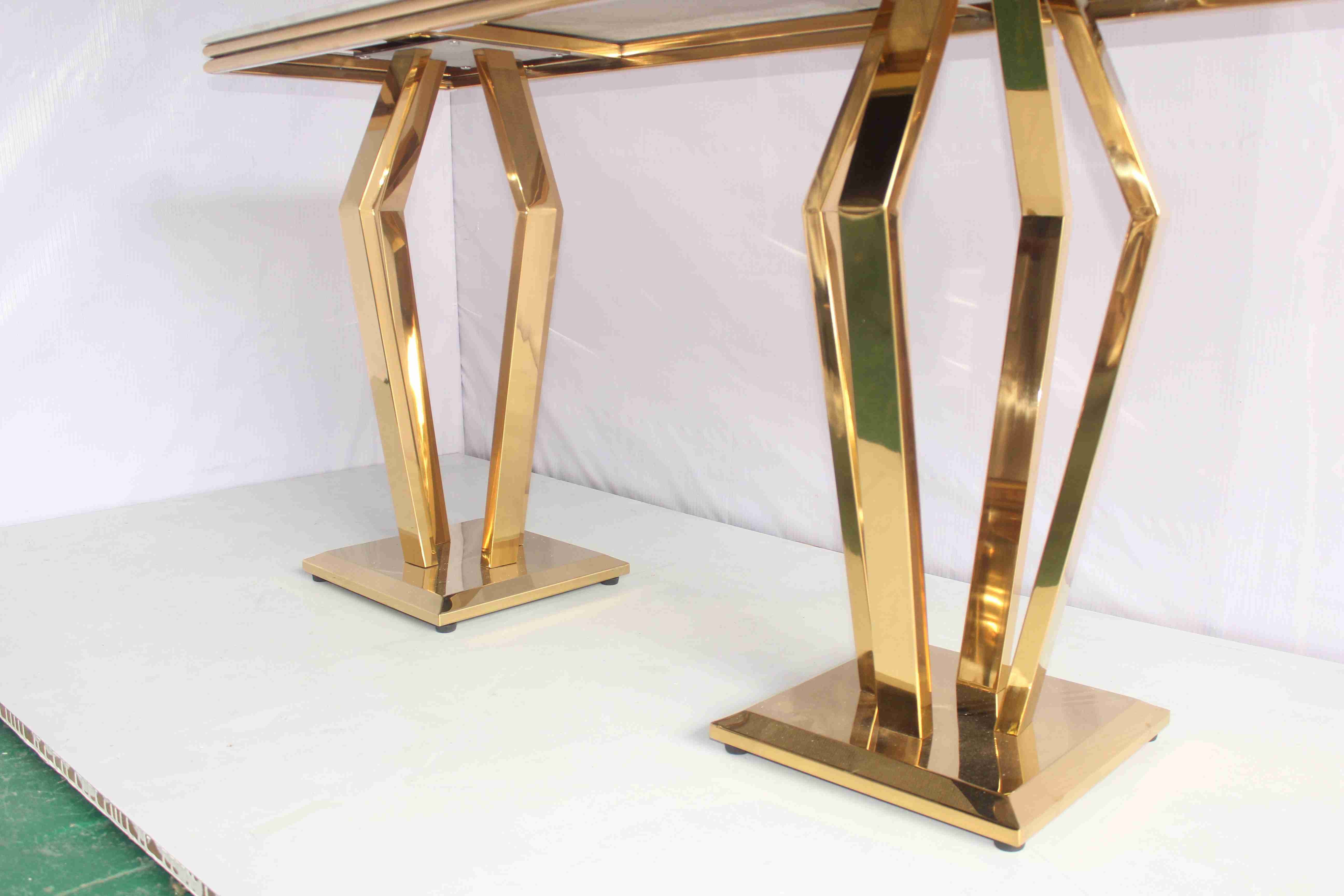 Modern Luxury Table And Chair Set Rectangular Dining Table And Chair