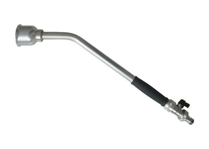 Heavy Duty Metal Watering Wand Black / Blue Handle 1.2mm Tube Thickness with Click Quick Connector