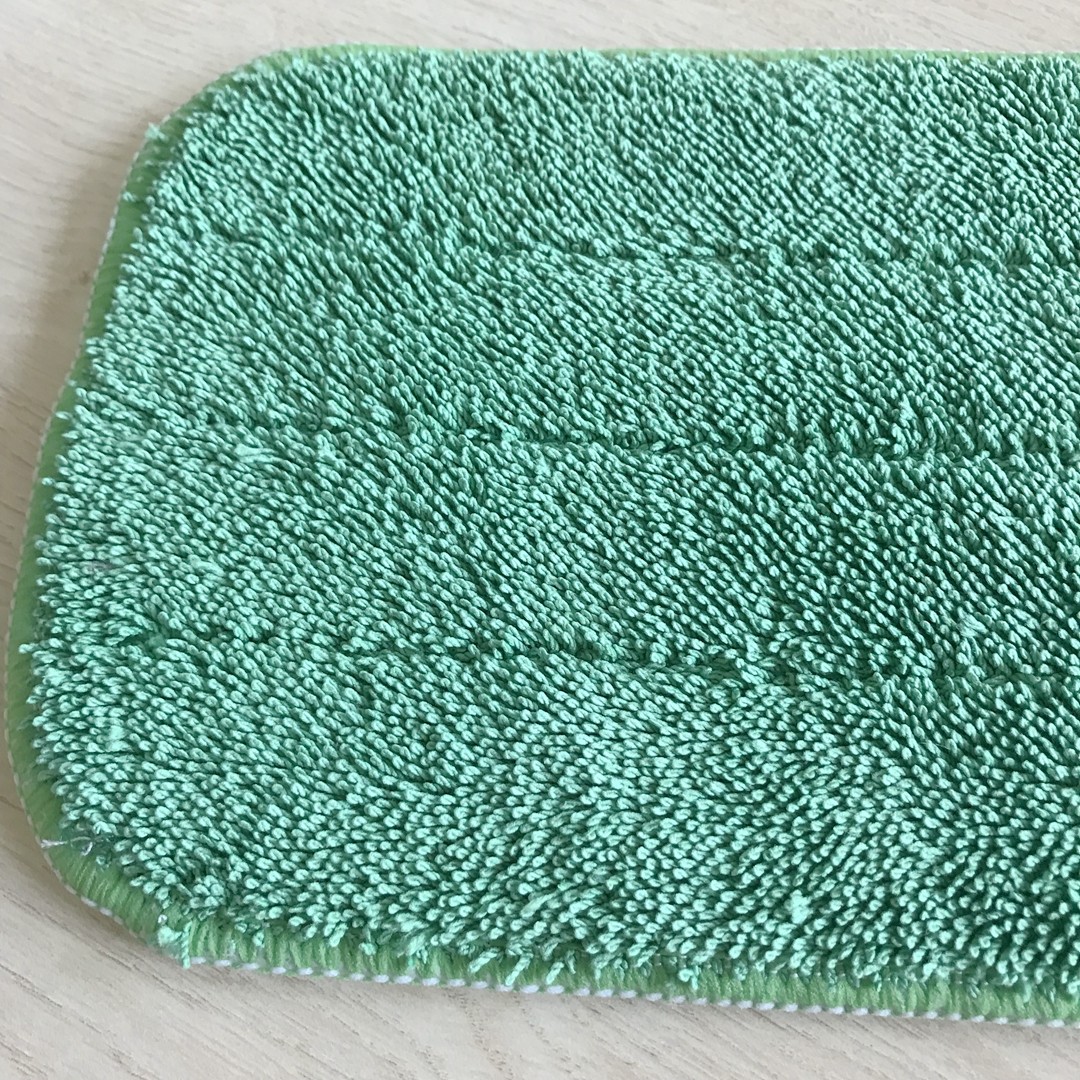 100% polyester absorb water flat mop house keeping wet mop Chinese suppiler with scrape