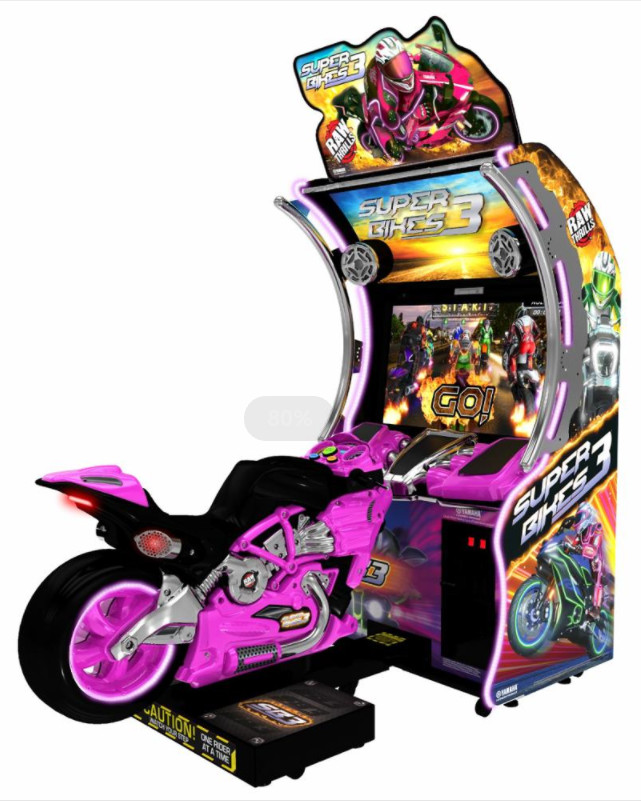 Indoor Game Center Super Bikes 3 Redemption Arcade Machines