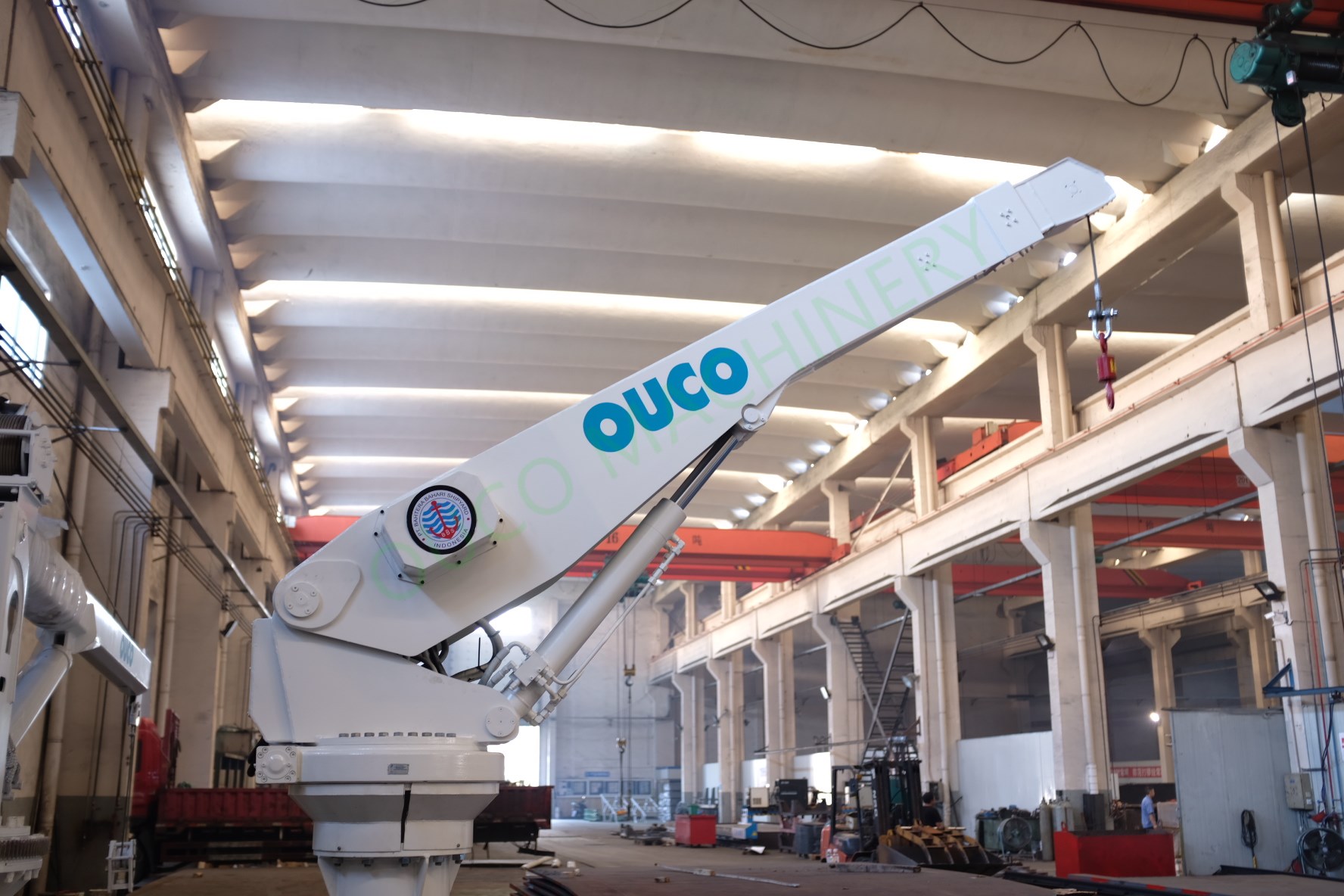 Easy Maintenance 2T 5M Hydraulic Telescopic Boom Crane