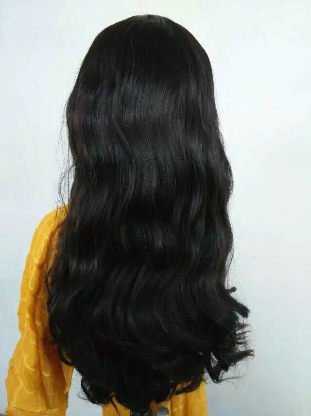 22 Inches Wholesale Jewish Kosher hUMAN hAIR wigs European Hair Small Layer
