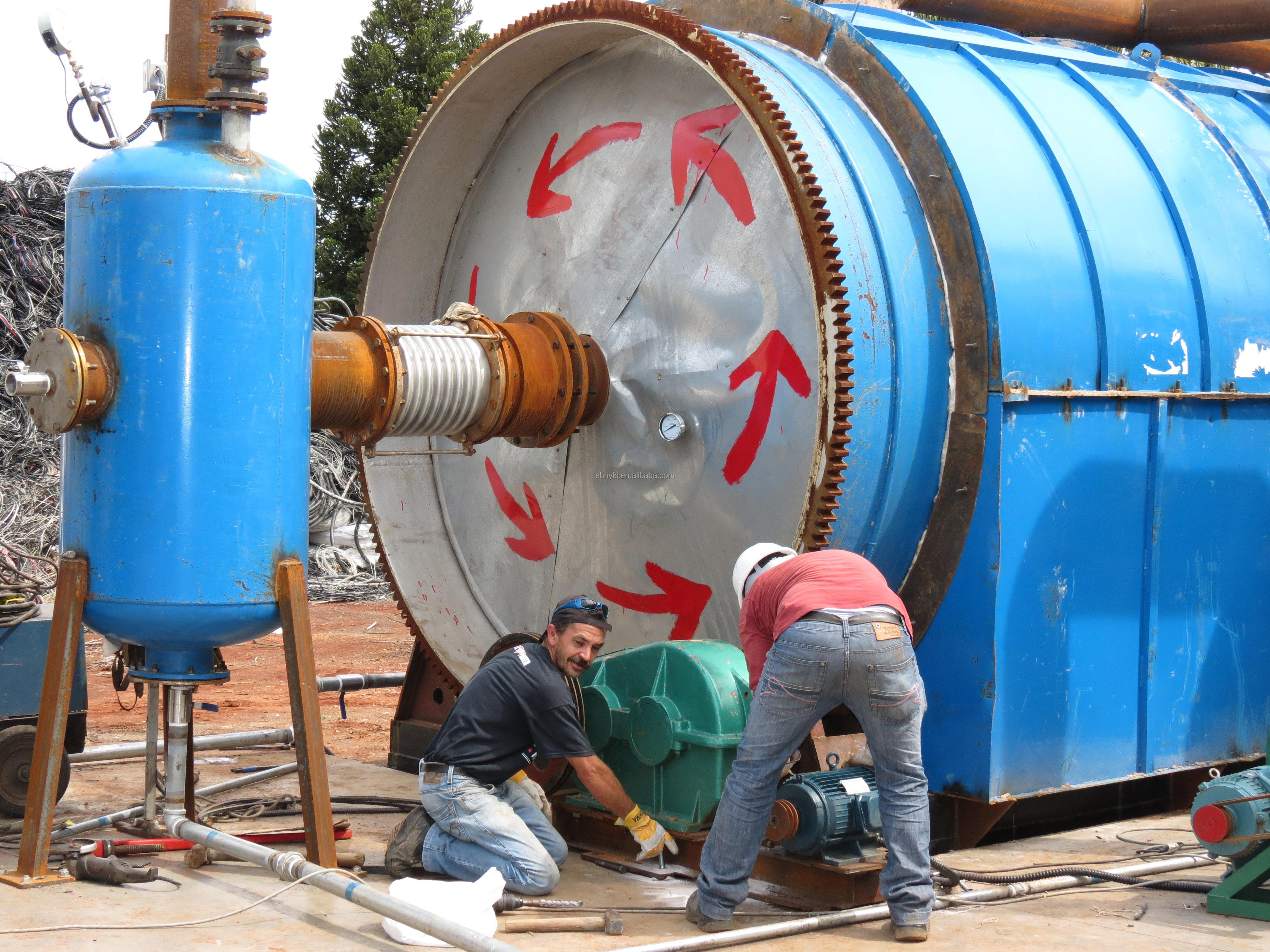 Revolutionize Your Recycling Process with Scrap Tyre Recycle To Oil Pyrolysis Machine