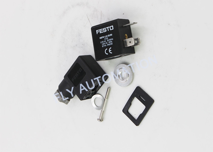 MSFW-110-50/60 AC110V Festo Solenoid Coil Black Copper 8mm 6720