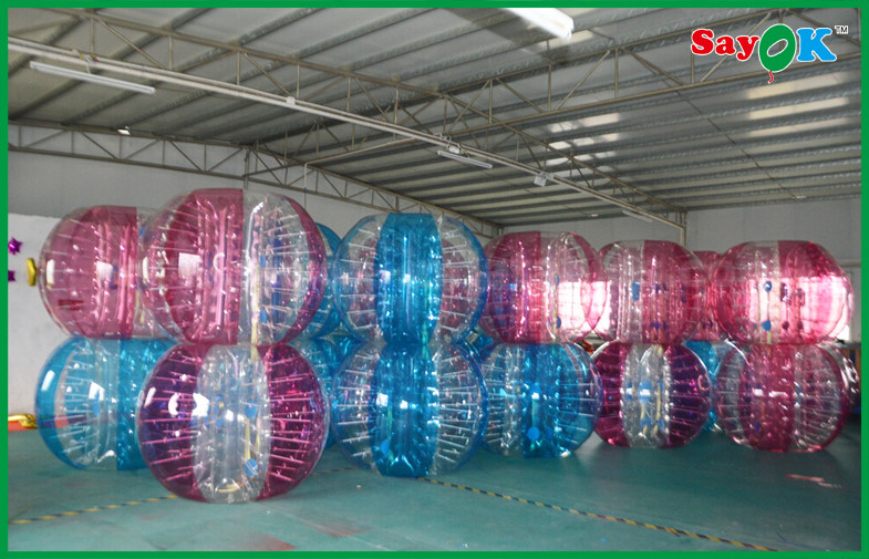 Giant Inflatable Games TPU Bubble Ball PVC Inflatable Sports Games / Bumper Body Ball For Team Games