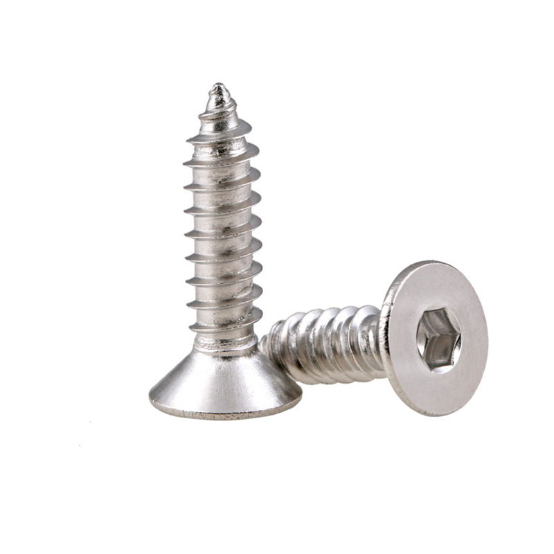 High-Quality Hex Countersunk Head pointed Self-Tapping Micro Screws