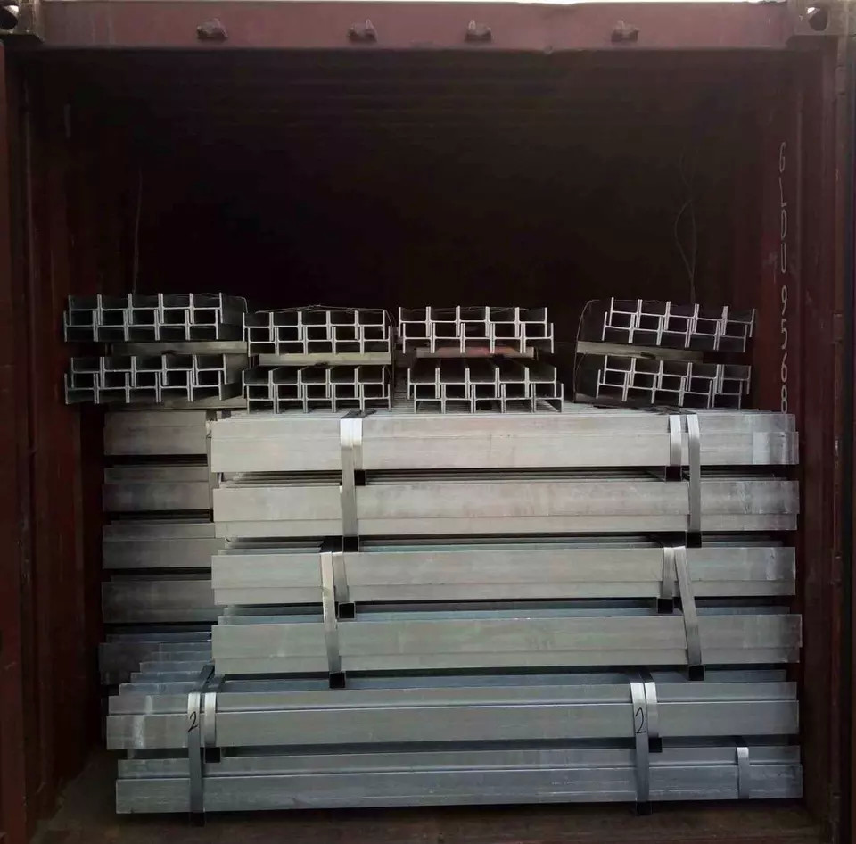 Galvanized Non Alloy Steel H I Beam Channel SS400B AS300B S355J0 Q235B 4mm
