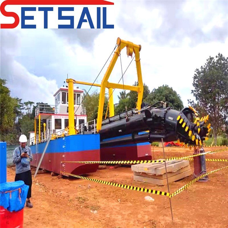 River Mud Pump Water Flow 7500 Cubic Meter Sand Dredger