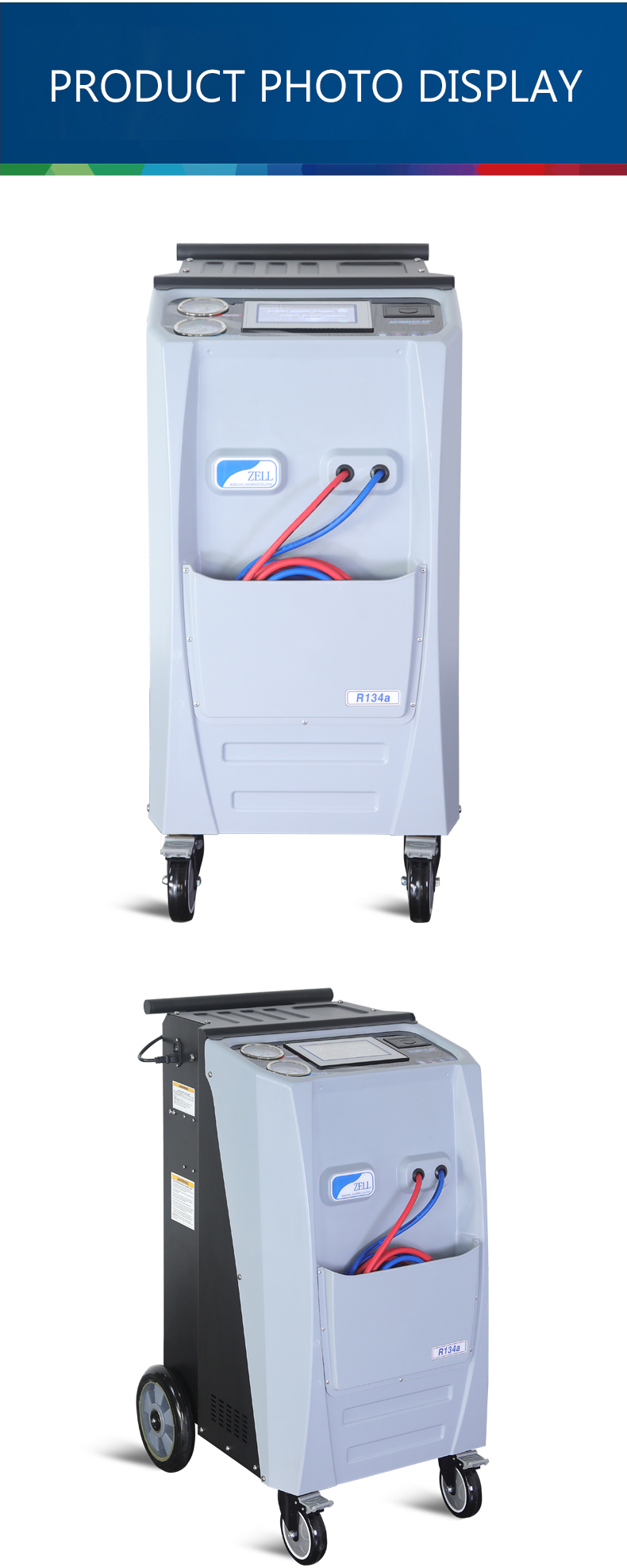 Automotive Air Conditioning Service R134A Recovery Machine 18bar