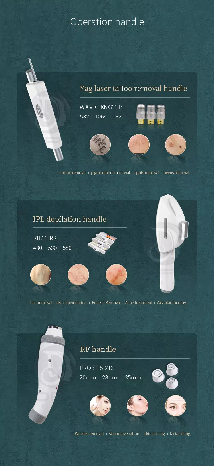 AS73 Face Lift OPT Beauty Machine Equipment Skin Rejuvenation CE Certified