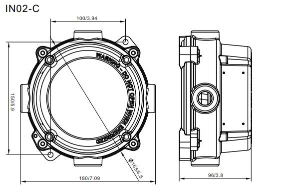 ATEX Lighting Accessories IP66 Explosion Proof Sensor