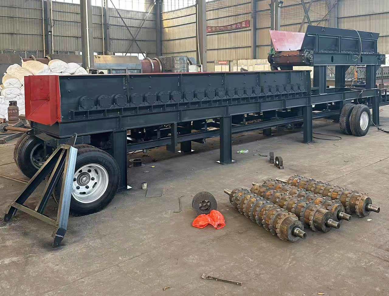 Debris Separator Mudstone Separating Machine Construction Waste Sorting Plant