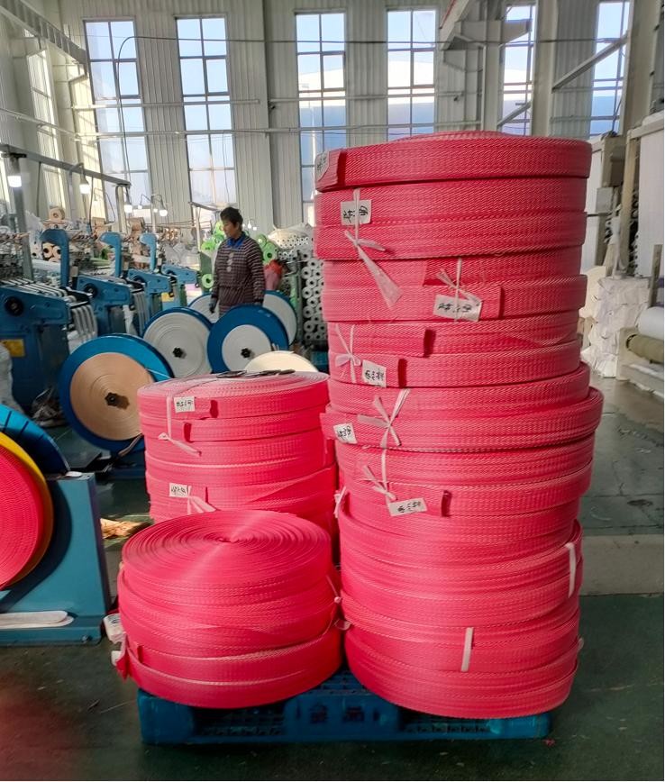 Woven Polypropylene PP Webbing Belt Lifting Loops For FIBC Bulk Jumbo Big Bag 1.5 Ton 1000kg Sack