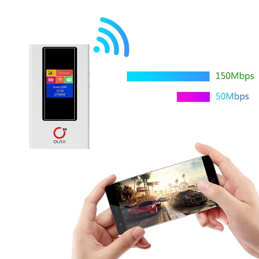 Olax MF981VS Wireless Wifi Routers 4G LTE Wifi Modem With Sim Card Slot 150Mbps