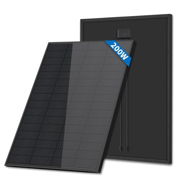 7 Layer Construction 200W Monocrystalline Photovoltaic Solar Panel for Motorhome