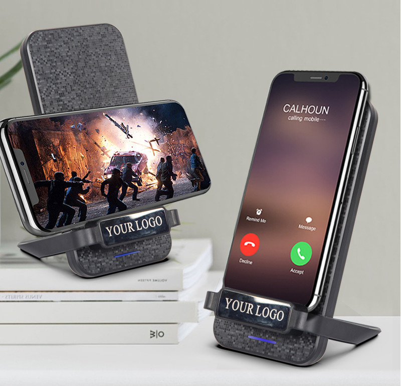Compact Desktop Wireless Charger Business Gifts For Mobile Phone