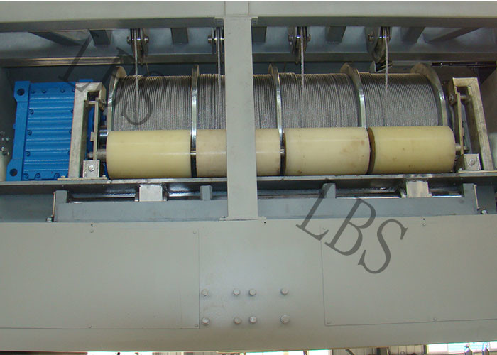 Silver Spooling Offshore Winch Customization Drum Shells For Deck Offshore