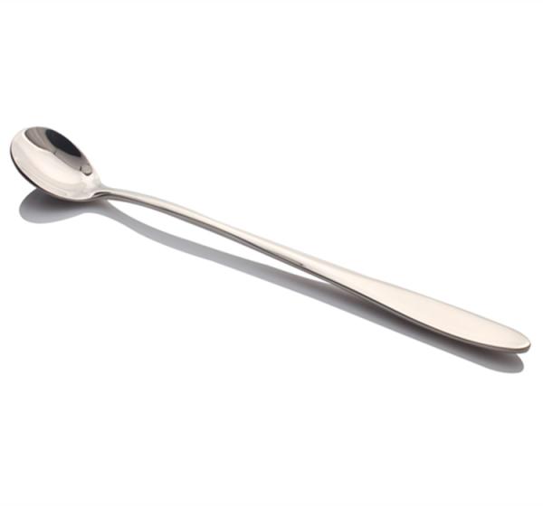 High quality 18/10 Stainless steel flatware/cutlery/spoon/long handle spoon/ice
