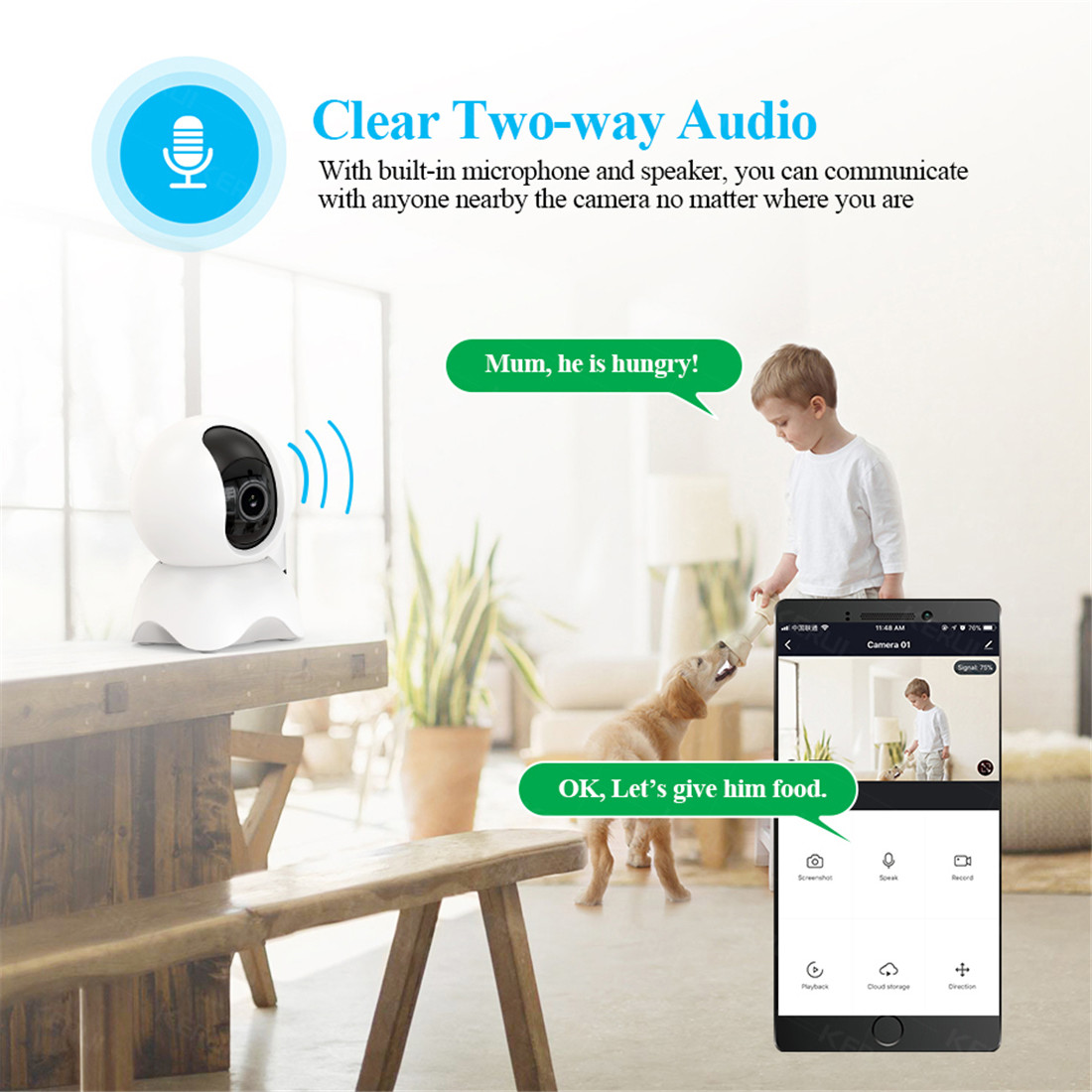 Tuya Smart Life 720P 1080P IP Camera 1M 2M Wireless WiFi Camera Security Surveillance CCTV Camera Baby Moniter_copy