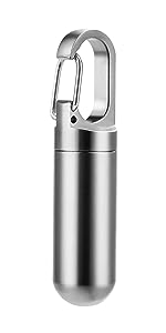 Micro Keychain Pill Holder
