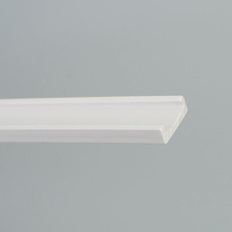 Custom Plastic Profile Manufacturer Square Plastic Profiles Extrusion PVC ABS PP