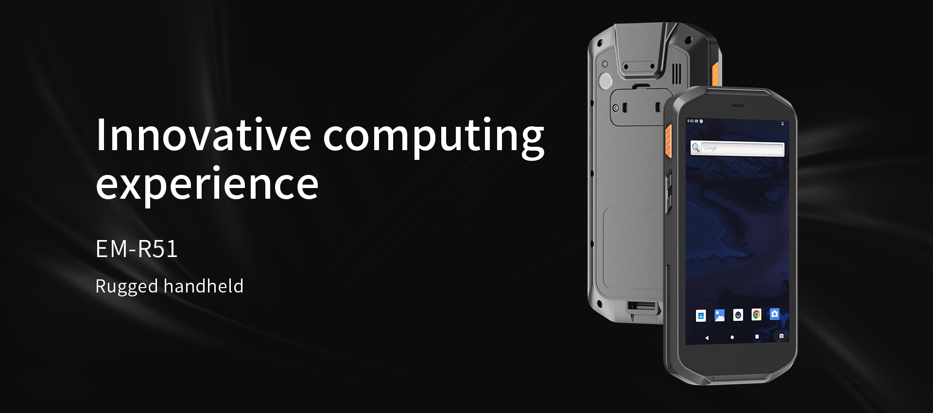 RK3568 CPU 4GB RAM Waterproof Industrial Android Rugged Handheld PDA with 5-Inch Screen