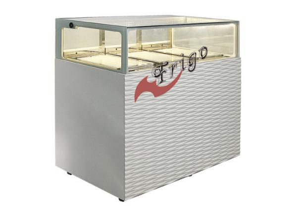 Refrigerated Acrylic Chocolate Display Case 14 -18 Degree Digital Humidity