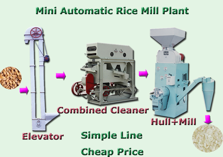 15% Broken Rate Turn Key 25kw Brown Paddy Rice Mill Machinery for Philippines Rice